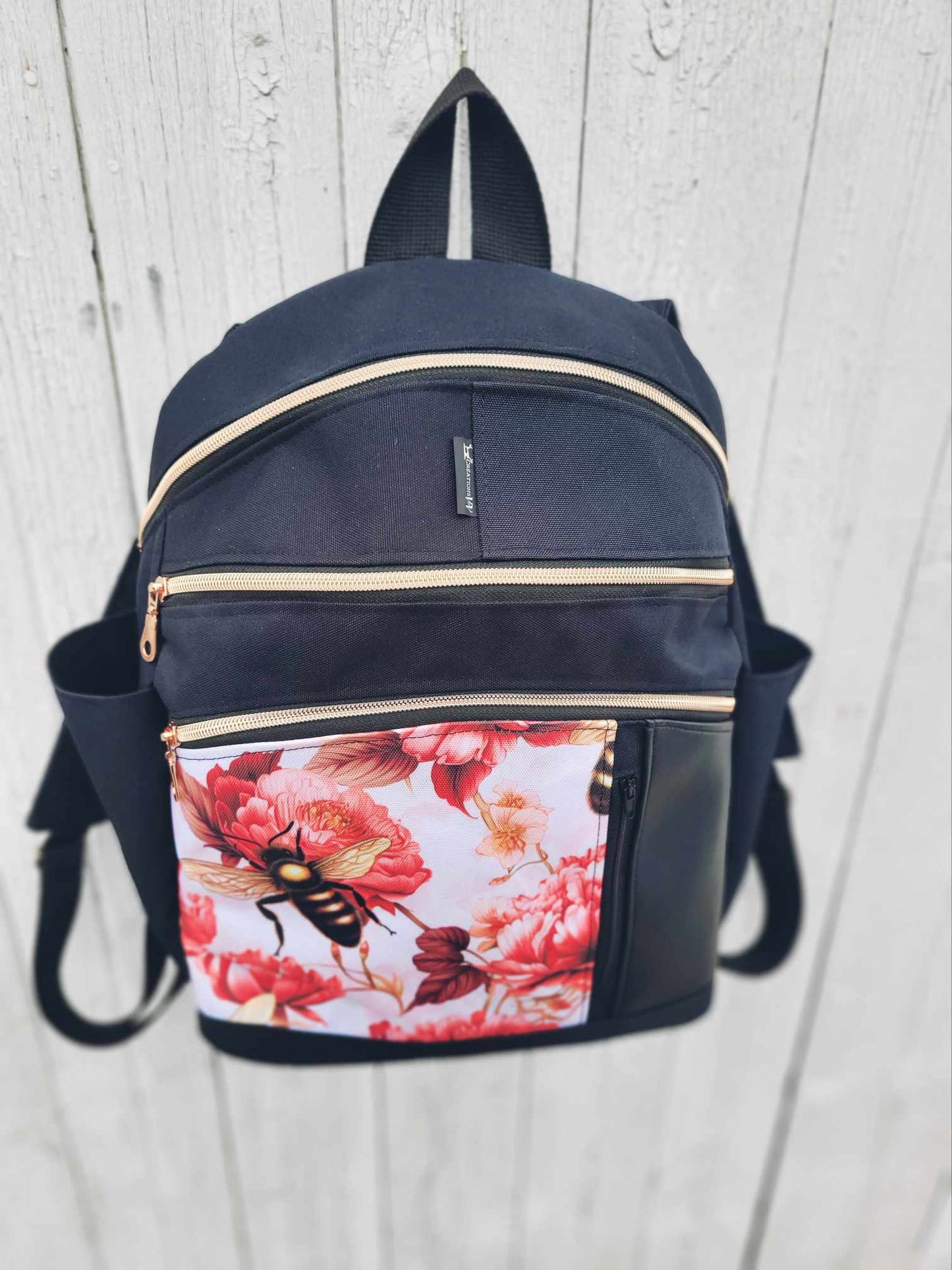 PRÊT À PARTIR - Sac à dos/sacoche VICTORIA Abeille - Créations V&V