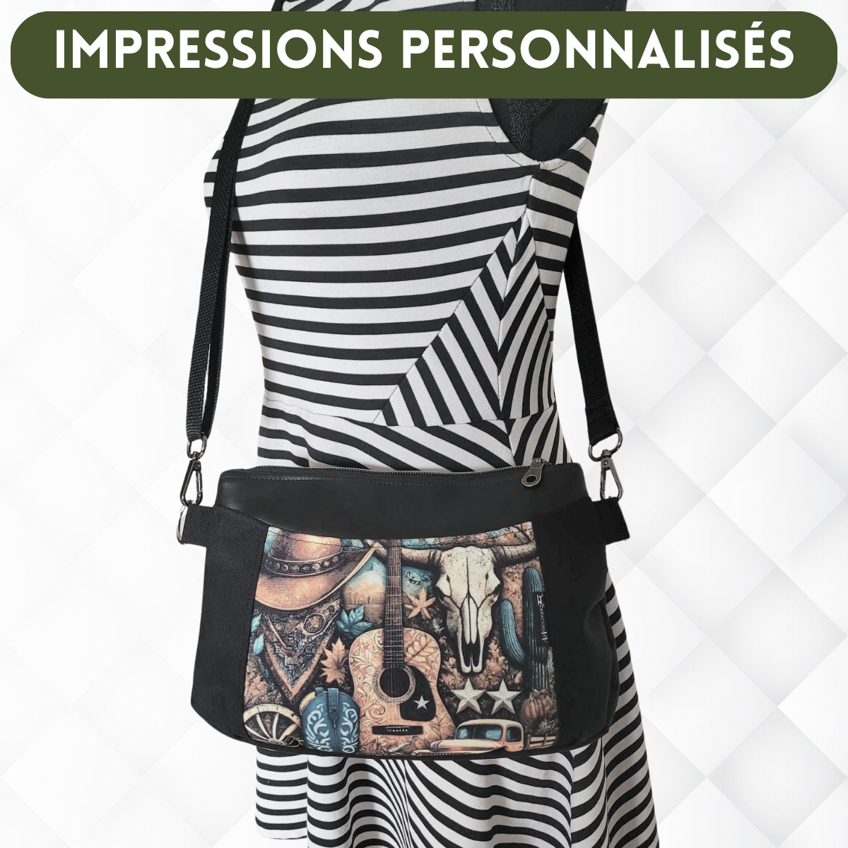 Sac à mains LOULOU MiNi PERSONNALISÉ - Créations V&V