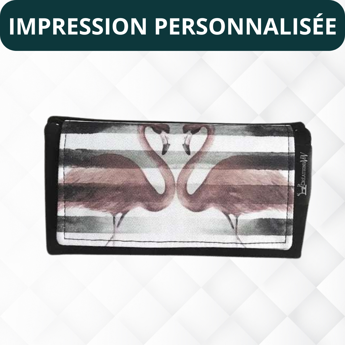 Portefeuille TESSA personnalisé - Créations V&V
