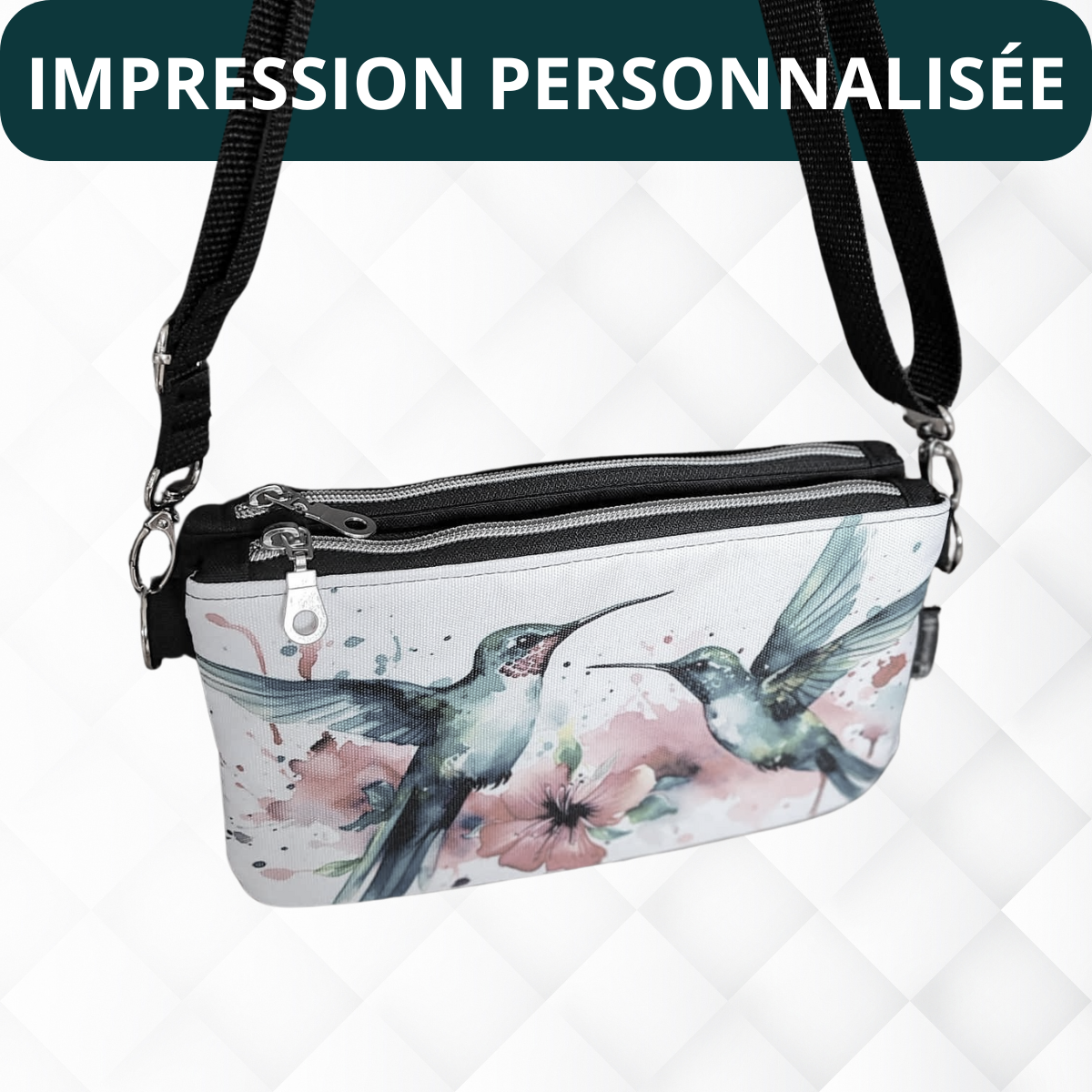 Portefeuille/mini Sac TANY personnalisé - Créations V&V