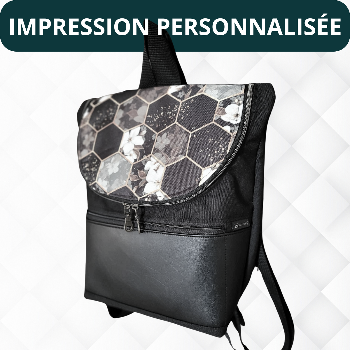 Sac à dos TOBBIE - PERSONNALISÉ - Créations V&V