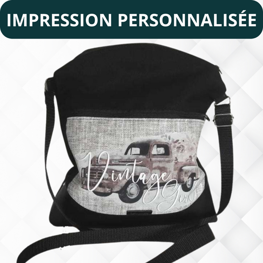 Sac à main STANDARD PERSONNALISÉ à bandoulière - Créations V&V