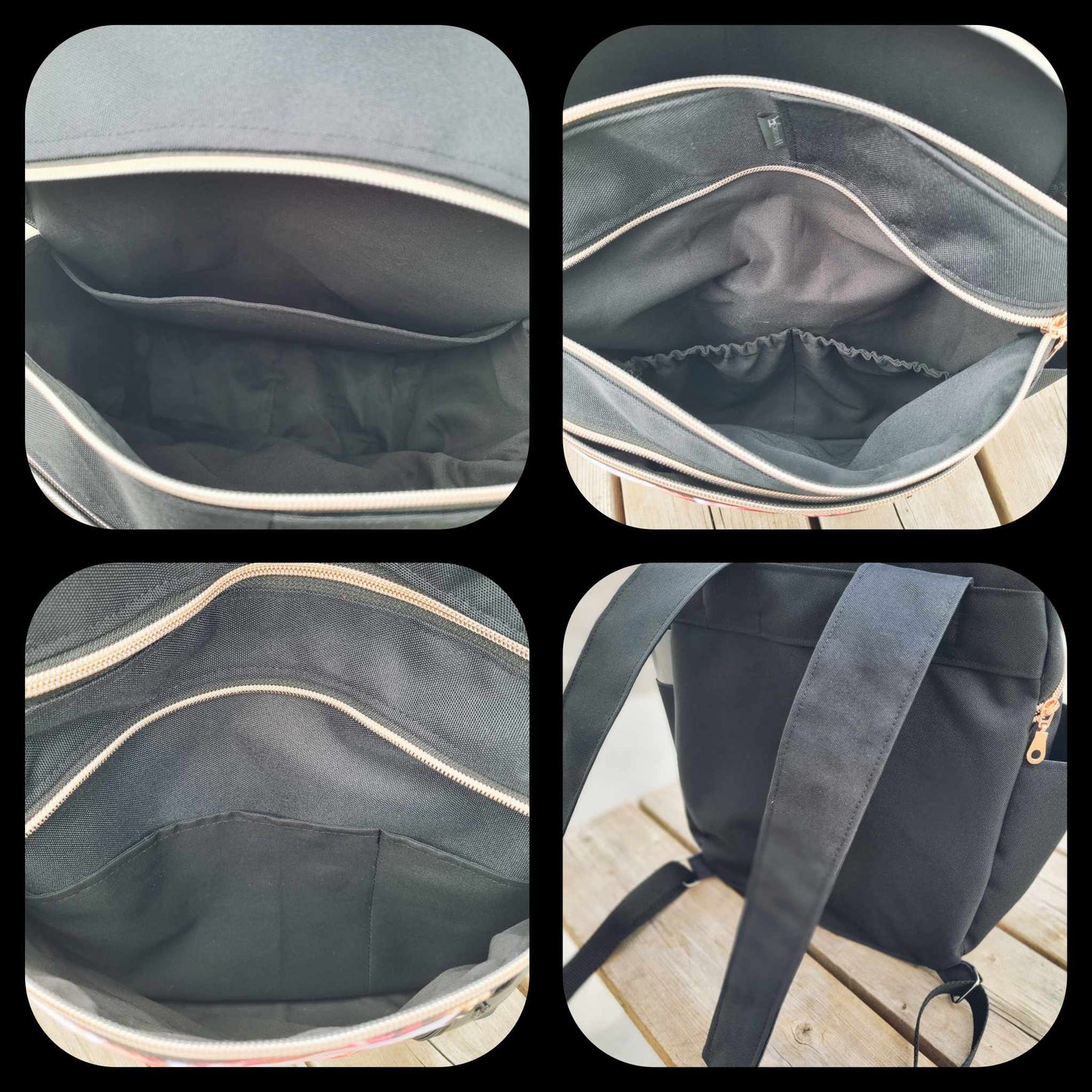 PRÊT À PARTIR - Sac à dos/sacoche VICTORIA Zèbre - Créations V&V