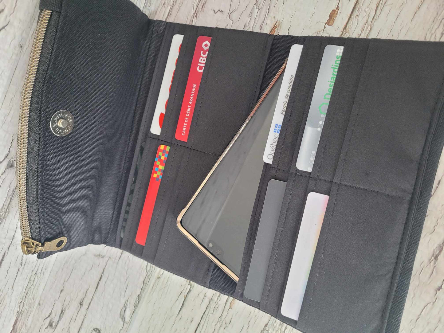 Portefeuille TESSIE - Personnalisé - Créations V&V