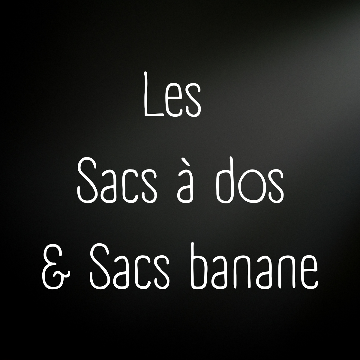 SAC À DOS / SAC SPORT FAITS MAIN