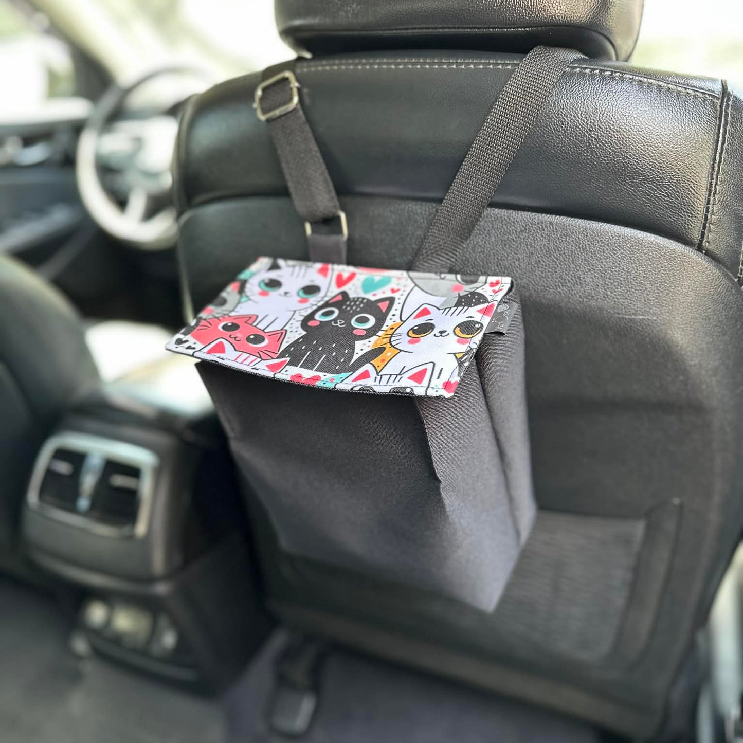 PRÊT À PARTIR - Poubelle de voiture CHATS