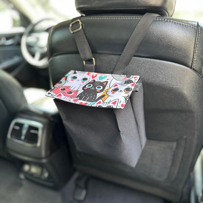 PRÊT À PARTIR - Poubelle de voiture CHATS