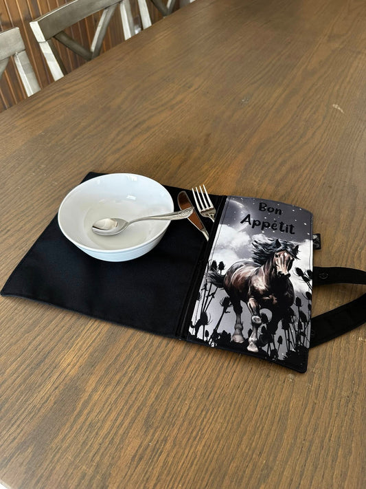 PRÊT À PARTIR - Napperon cheval