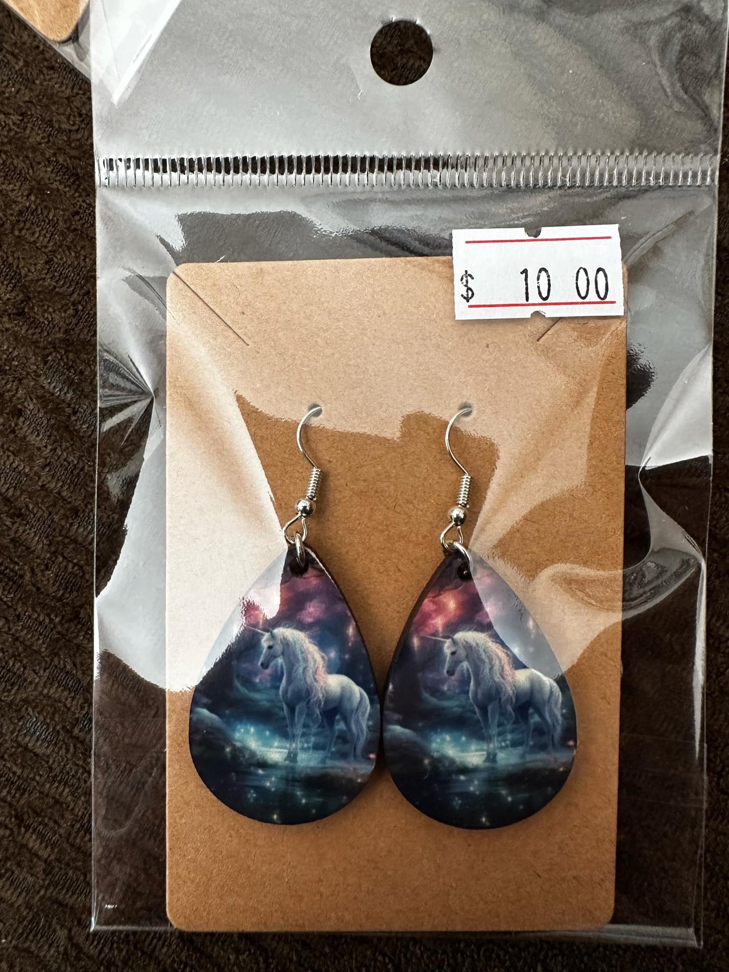 BOUCLES D'OREILLES - licorne