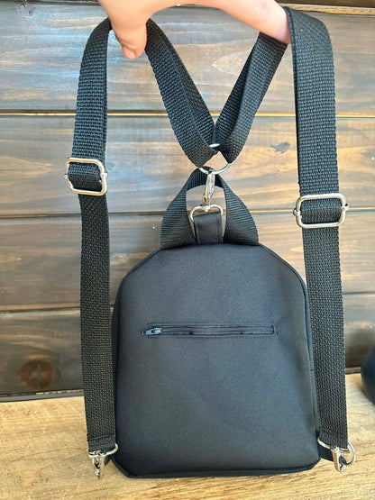 PRÊT À PARTIR - Sac à dos convertible MOLLY FLEUR ROUGE