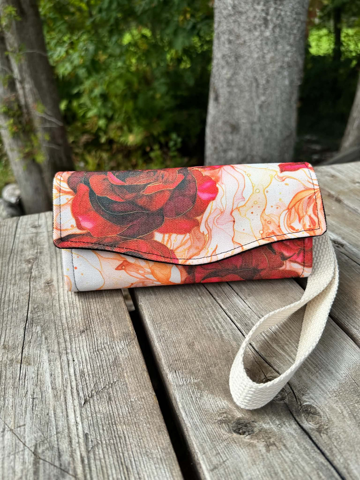 ROSES SAUVAGE - Portefeuille TAMARA ( PRÊT À PARTIR )