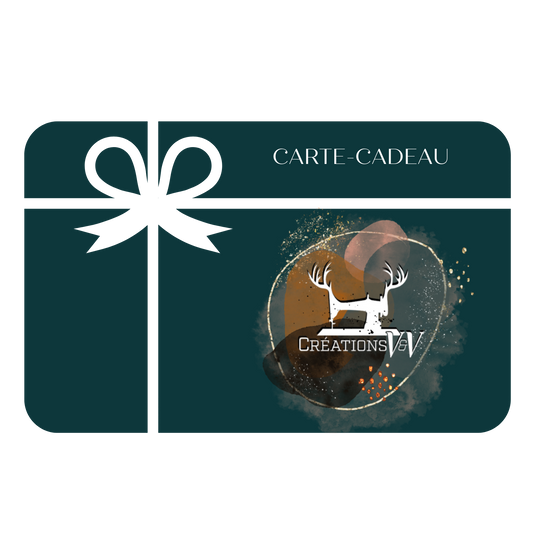 Cartes-cadeaux CRÉATIONS V&V - Créations V&V 