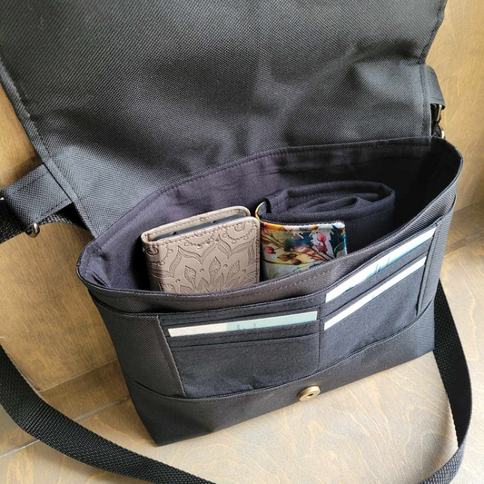 Sac à main TALLY à bandoulière PERSONNALISÉ - Créations V&V 