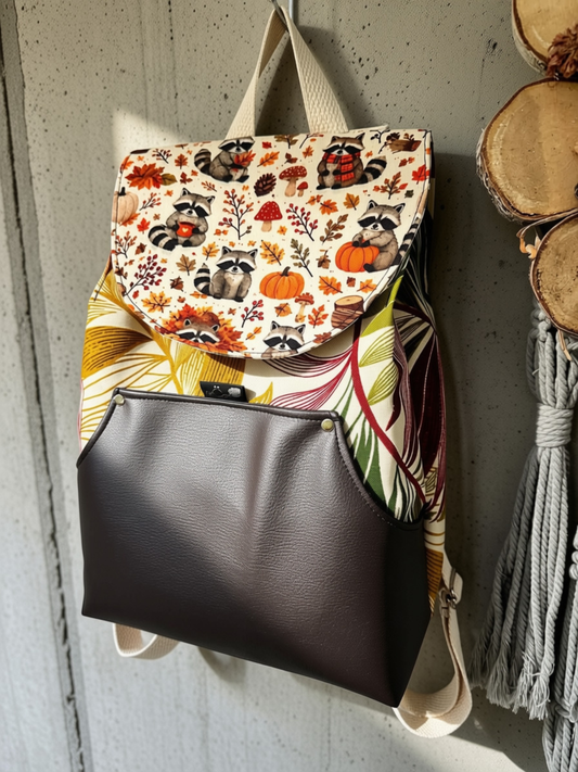 PRÊT À PARTIR - Sac à dos TARA Ratons/Automne