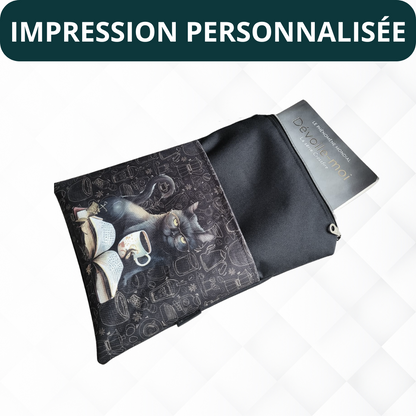 Pochette Protège-Livre - PERSONNALISÉ - Créations V&V 