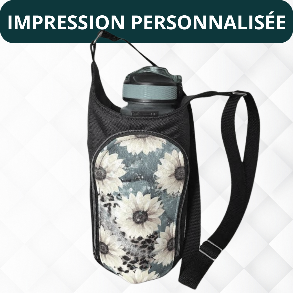 Sac porte-gourde PERSONNALISÉ - Créations V&V 