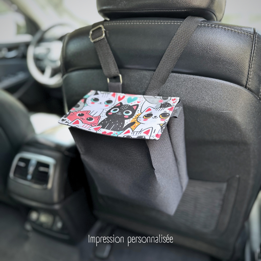 Poubelle de voiture PERSONALISÉE