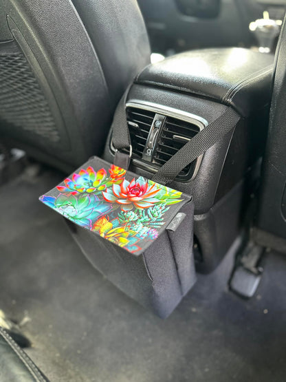 PRÊT À PARTIR - Poubelle de voiture SUCCULENTES