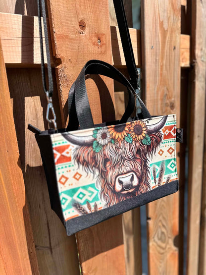 SUR COMMANDE-  Sac DOLLY - Vache