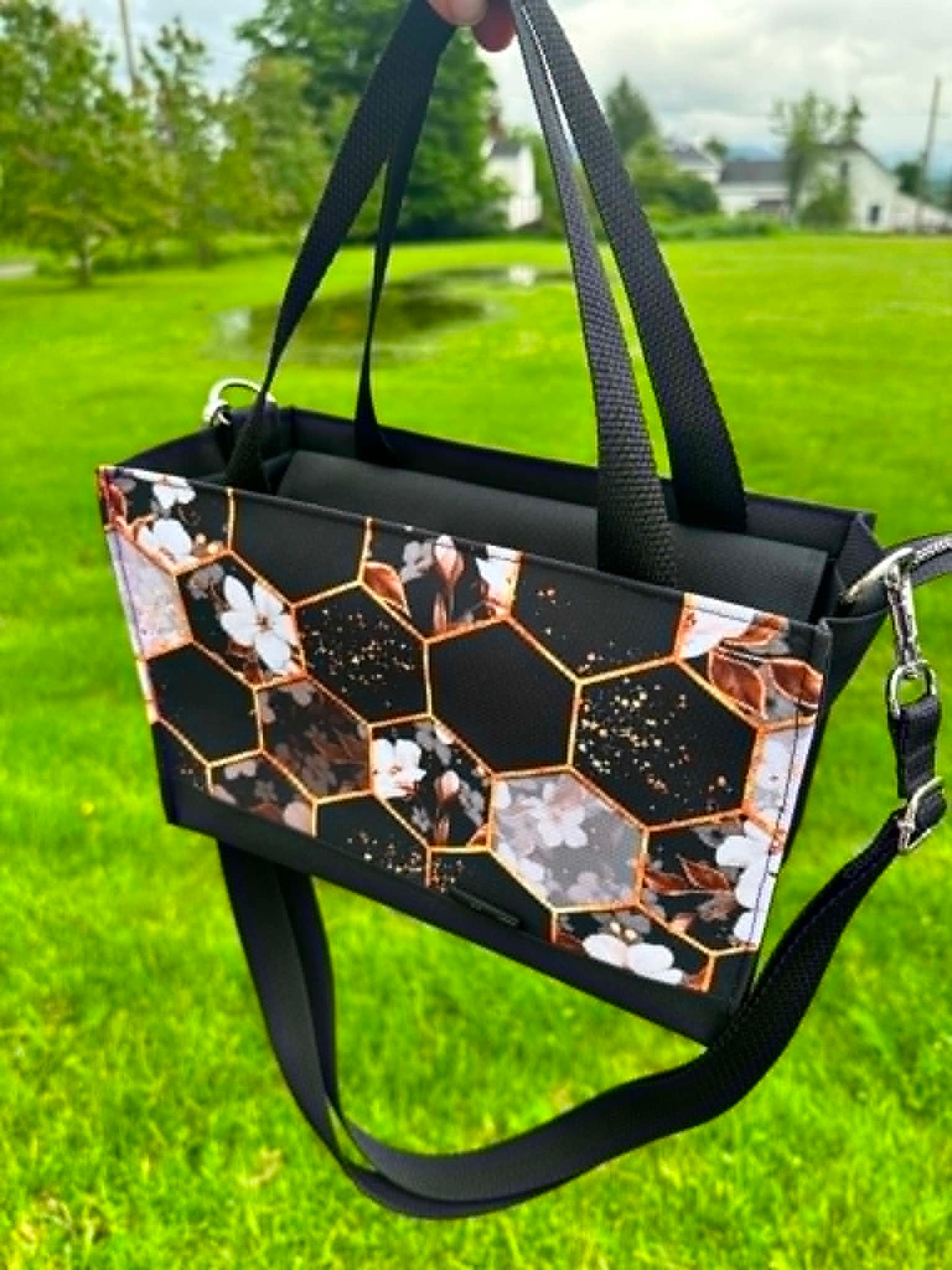 PRÊT À PARTIR - Sac DOLLY - FLEUR OR