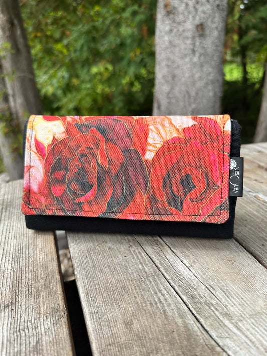 ROSES SAUVAGE - Portefeuille TESSA .2. ( PRÊT À PARTIR )