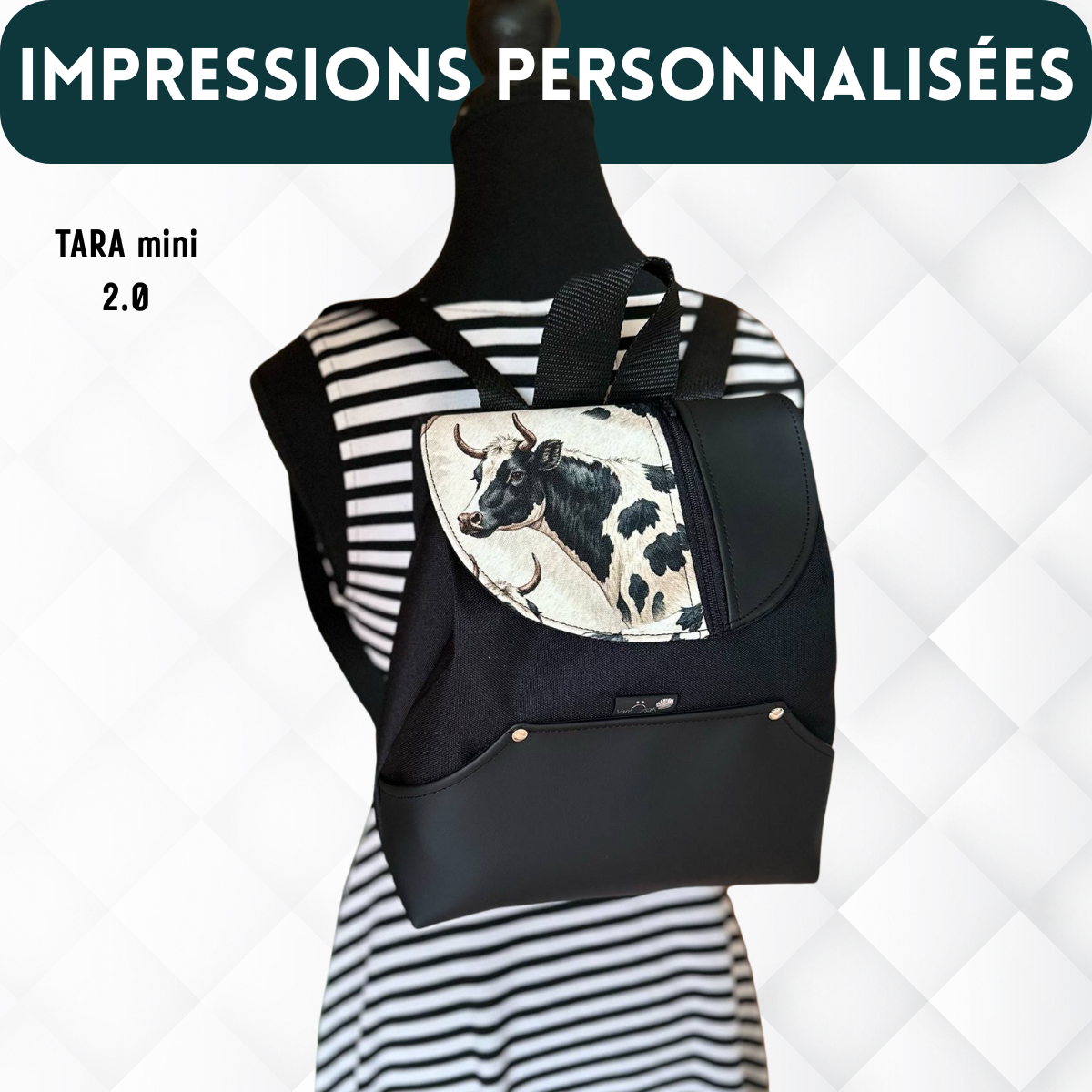 Sac à dos TARA MINI 2.0 Personnalisé