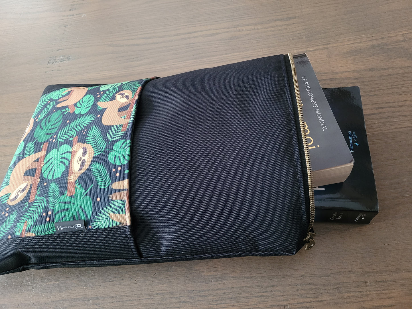 Pochette Protège-Livre, portable/tablette - PERSONNALISÉ